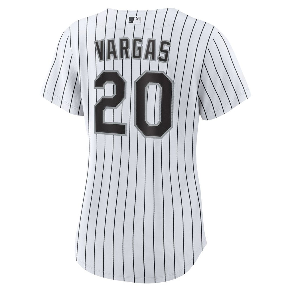 Miguel Vargas Chicago White Sox Nike Women's Home Replica Jersey - White Official MLB Team Apparel Baseball Fan Gear