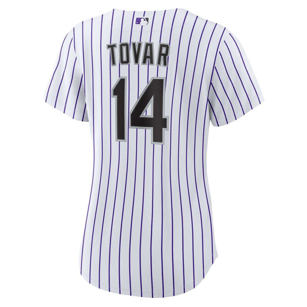 Ezequiel Tovar Colorado Rockies Nike Women's Home Replica Jersey - White Official MLB Team Apparel Baseball Fan Gear