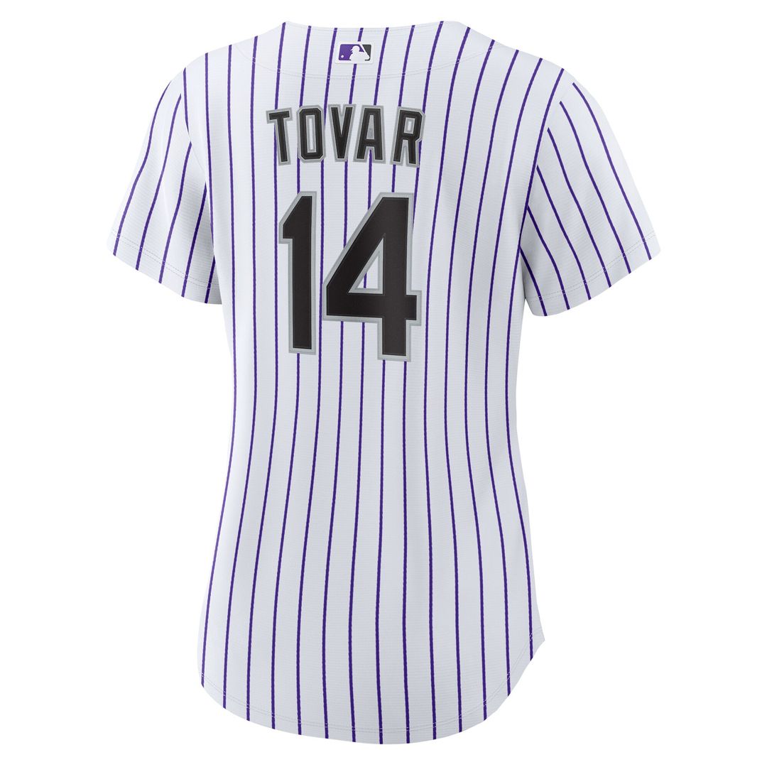 Ezequiel Tovar Colorado Rockies Nike Women's Home Replica Jersey - White Official MLB Team Apparel Baseball Fan Gear