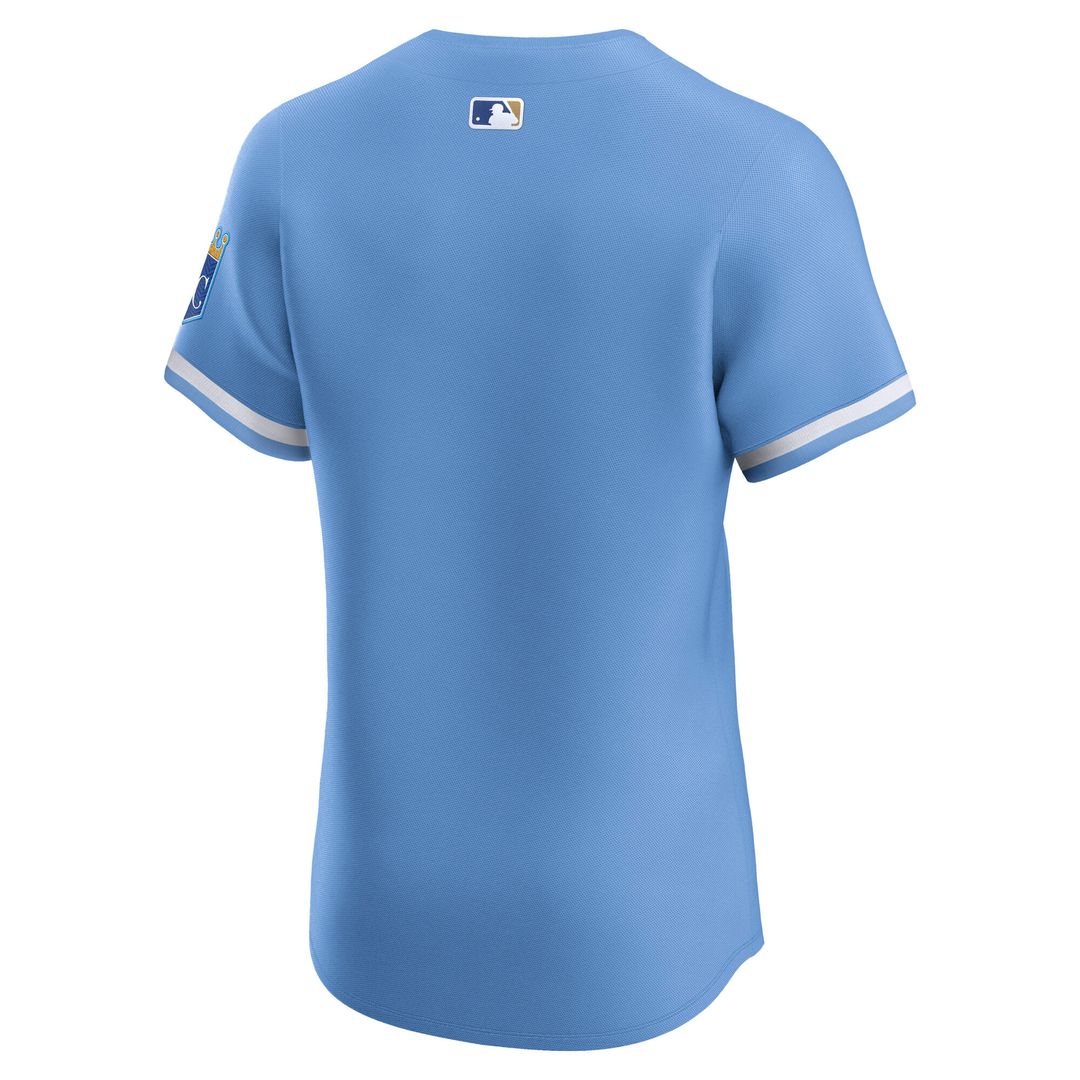 Kansas City Royals Nike Alternate Elite Jersey - Light Blue Official MLB Team Apparel Baseball Fan Gear