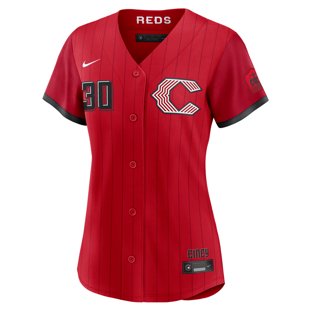 Ken Griffey Jr. Cincinnati Reds Nike Women's 2026 City Connect Stadium Jersey - Red Official MLB Team Apparel Baseball Fan Gear