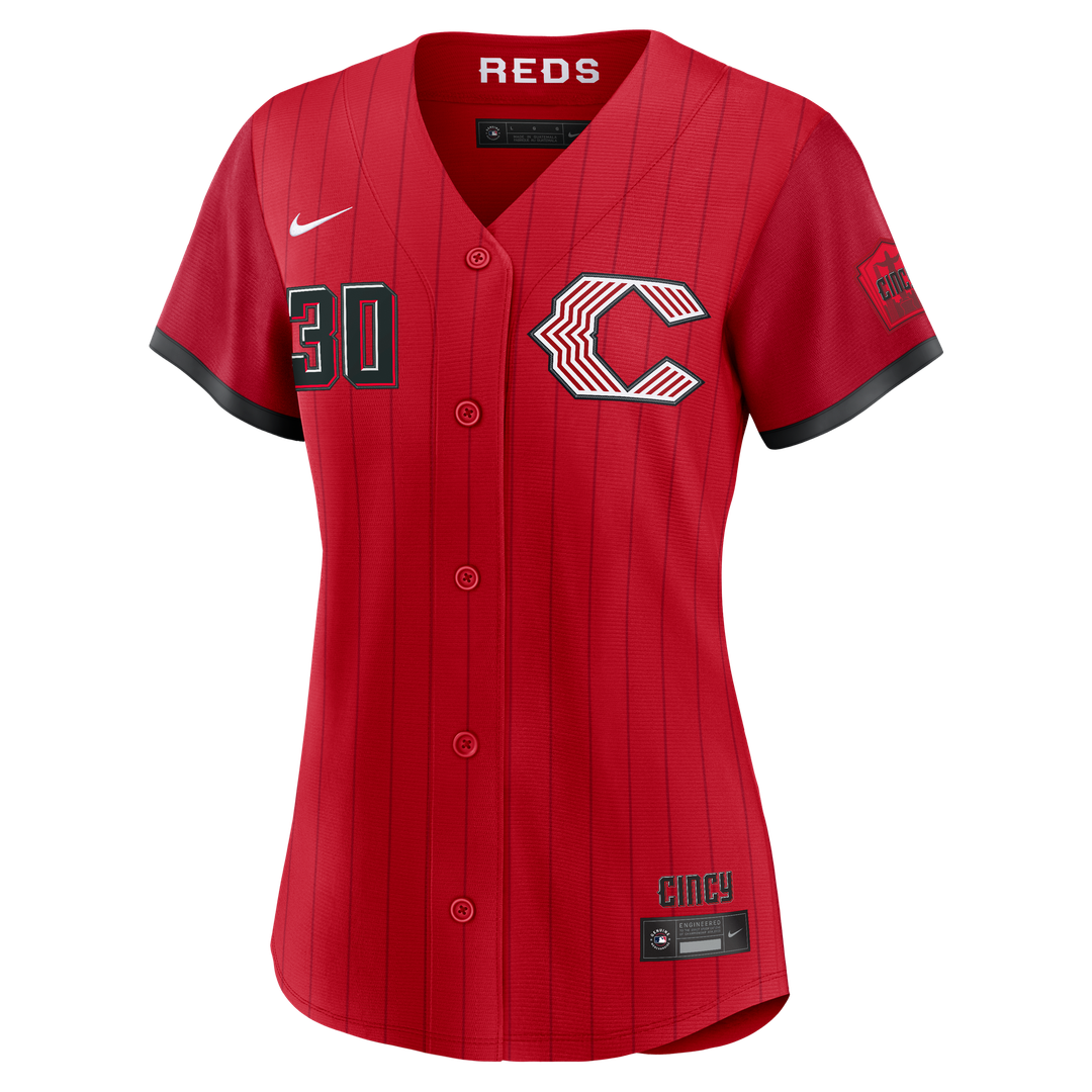 Ken Griffey Jr. Cincinnati Reds Nike Women's 2026 City Connect Stadium Jersey - Red Official MLB Team Apparel Baseball Fan Gear