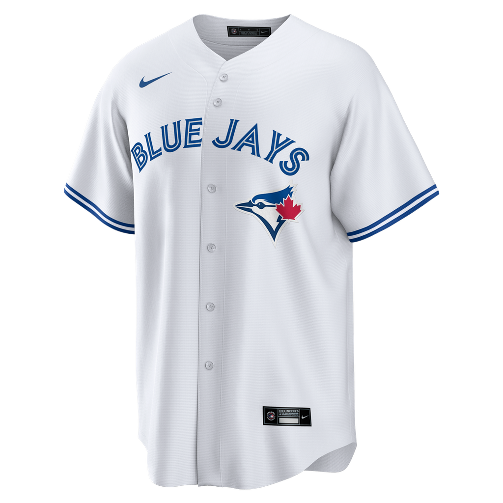 Toronto Blue Jays Nike Home Big & Tall Replica Jersey - White Official MLB Team Apparel Baseball Fan Gear