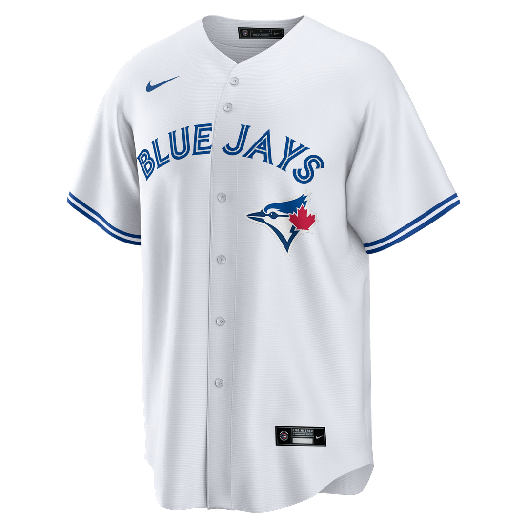 Toronto Blue Jays Nike Home Big & Tall Replica Jersey - White Official MLB Team Apparel Baseball Fan Gear