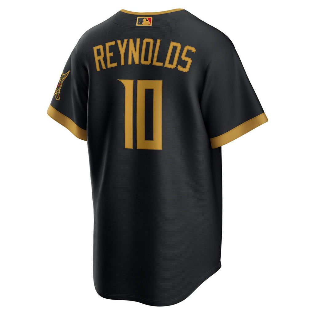 Bryan Reynolds Pittsburgh Pirates Nike 2026 City Connect Stadium Jersey - Black Official MLB Team Apparel Baseball Fan Gear
