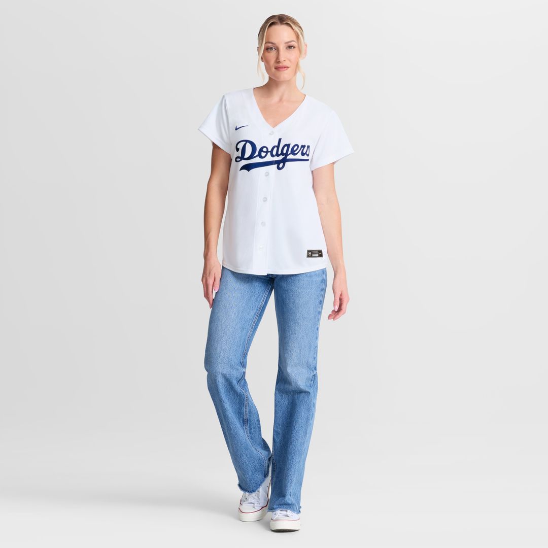 Andy Pages Los Angeles Dodgers Nike Women's Home Replica Jersey - White Official MLB Team Apparel Baseball Fan Gear