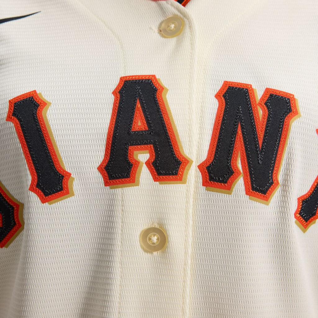 San Francisco Giants Nike Women's Home Replica Team Jersey - Cream Official MLB Team Apparel Baseball Fan Gear