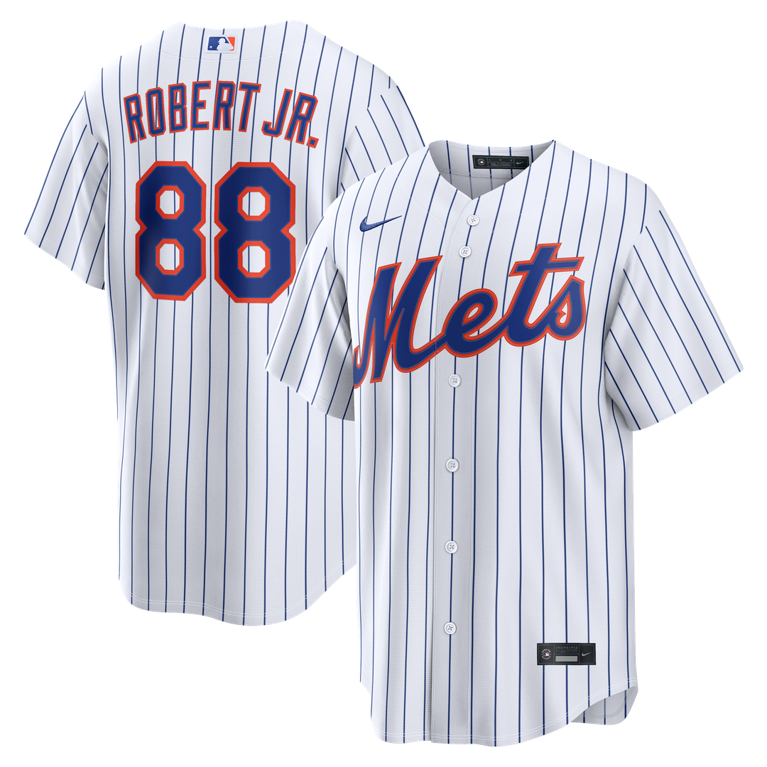Luis Robert Jr. New York Mets Nike Home Replica Jersey - White Official MLB Team Apparel Baseball Fan Gear