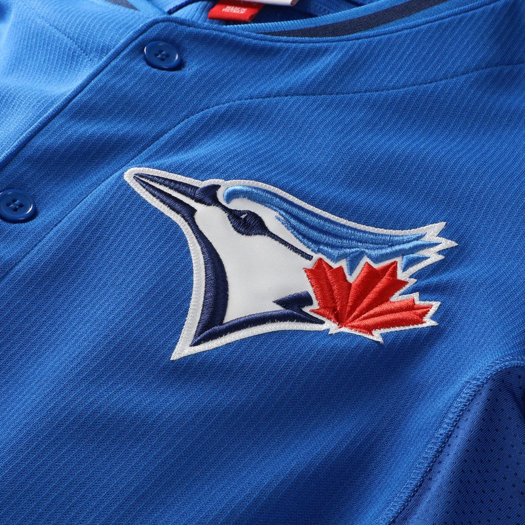 Jose Bautista Toronto Blue Jays Mitchell & Ness Authentic Batting Practice Jersey - Blue Official MLB Team Apparel Baseball Fan Gear