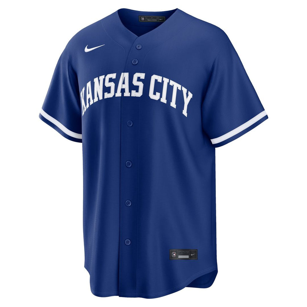Bobby Witt Jr. Kansas City Royals Nike Road Replica Jersey - Gray Official MLB Team Apparel Baseball Fan Gear