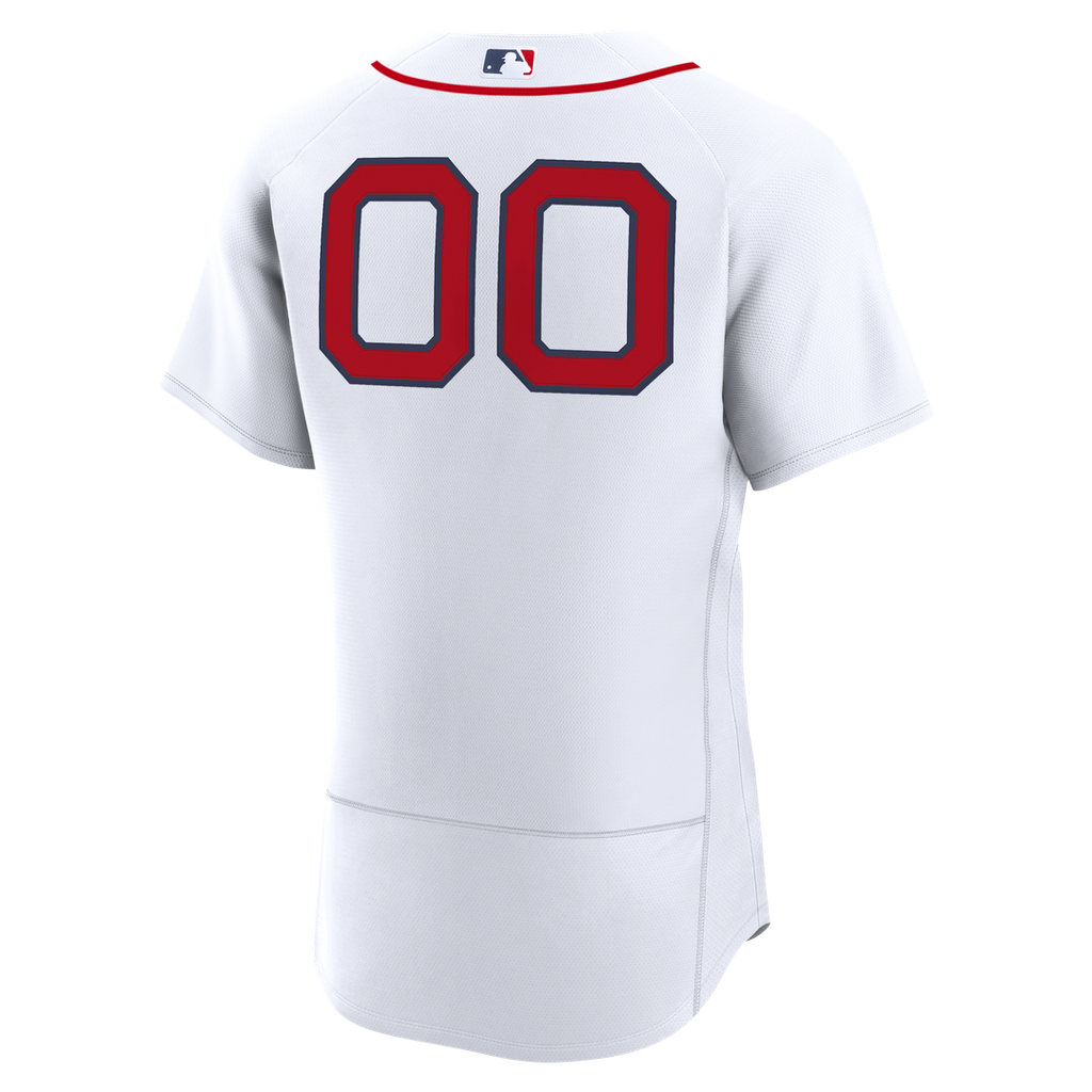 Boston Red Sox Nike Home Authentic Custom Jersey - White Official MLB Team Apparel Baseball Fan Gear