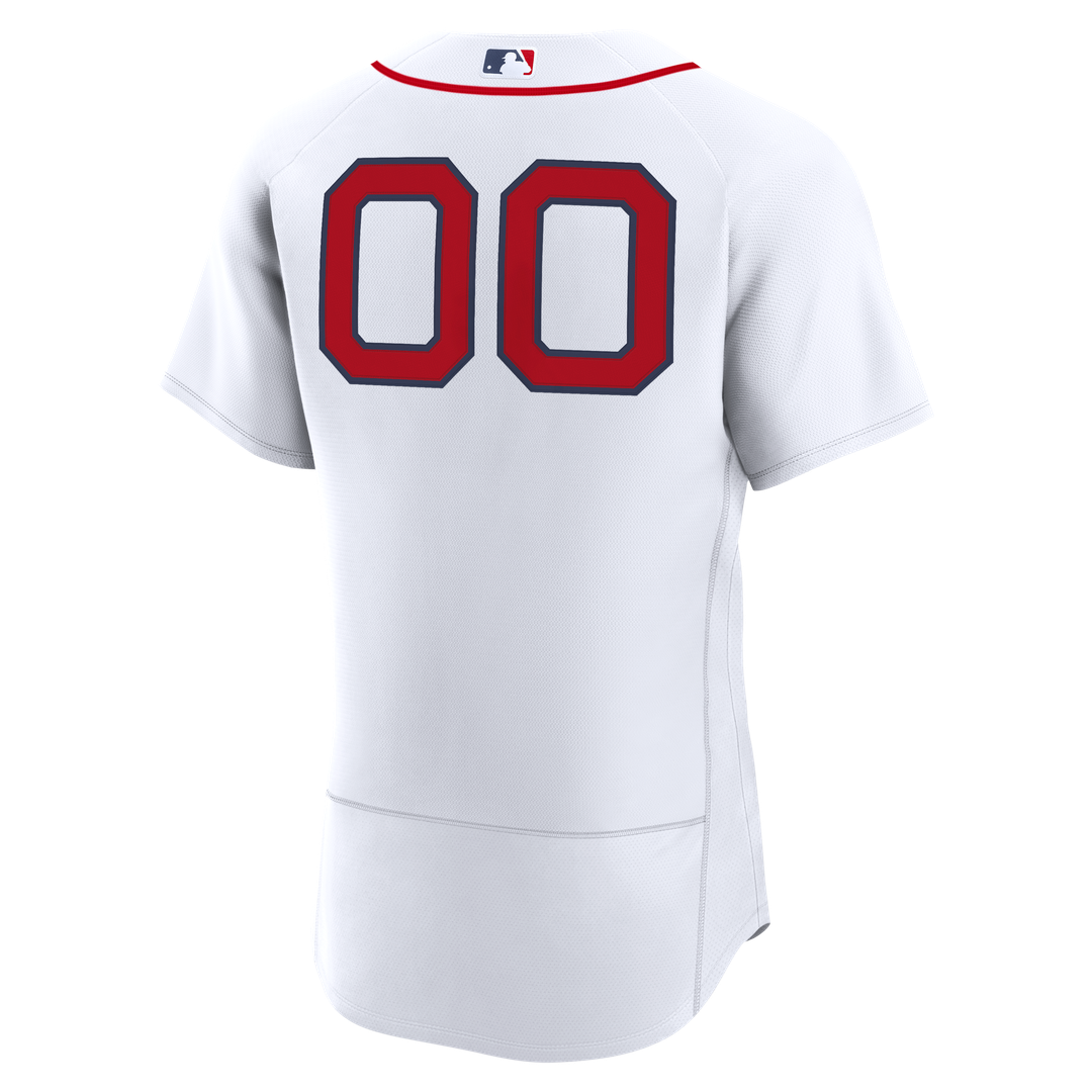Boston Red Sox Nike Home Authentic Custom Jersey - White Official MLB Team Apparel Baseball Fan Gear
