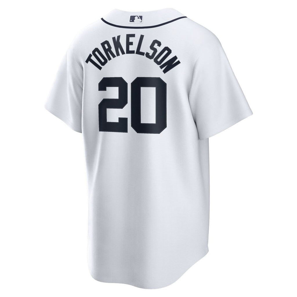 Spencer Torkelson Detroit Tigers Nike Home Replica Jersey - White Official MLB Team Apparel Baseball Fan Gear