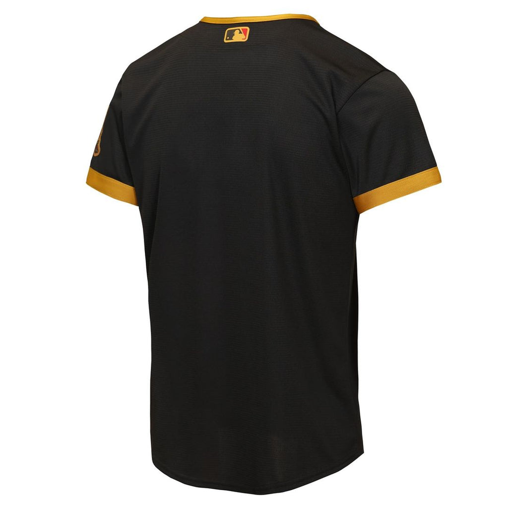 Pittsburgh Pirates Nike Youth 2026 City Connect Stadium Jersey - Black Official MLB Team Apparel Baseball Fan Gear