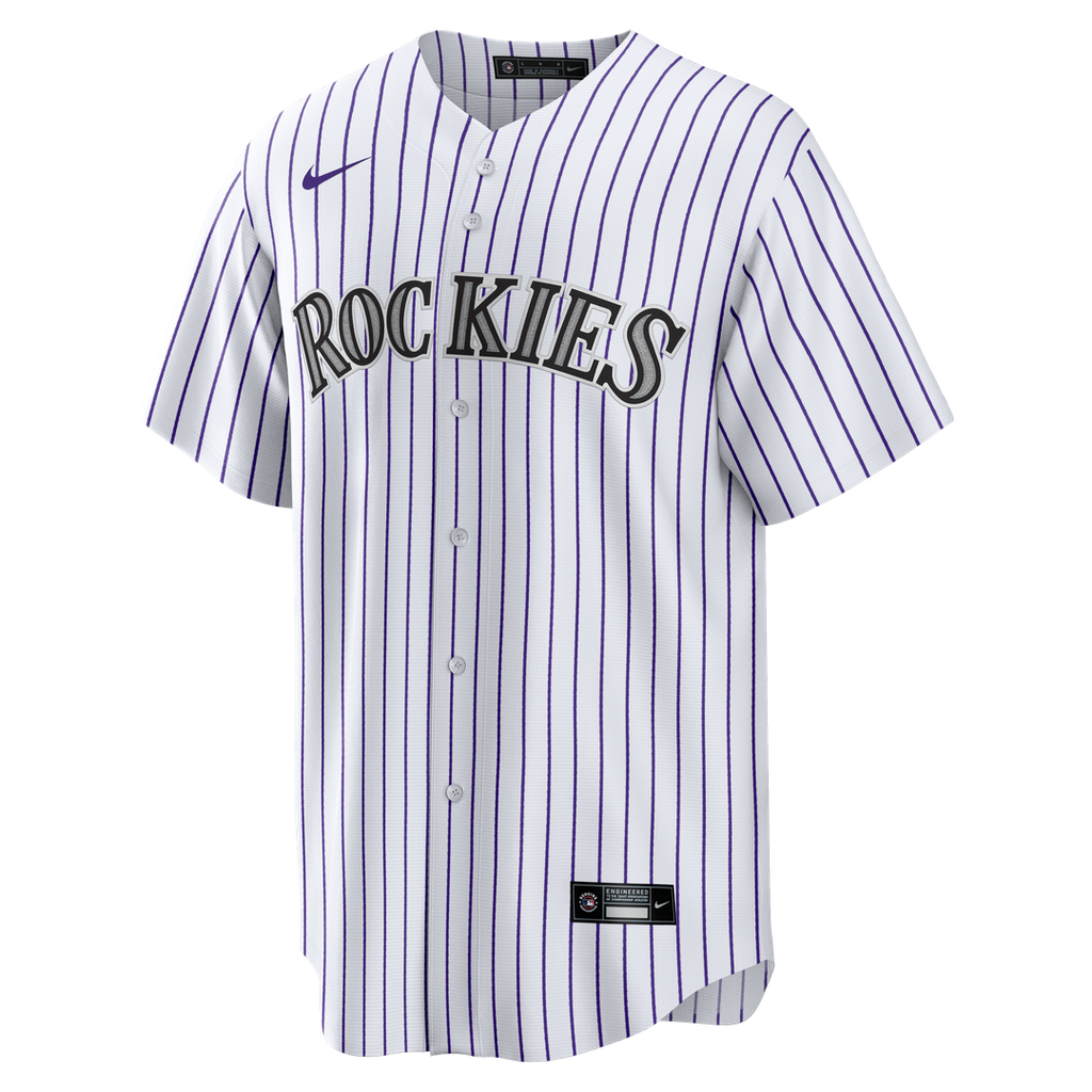 Todd Helton Colorado Rockies Nike Home Retired Player Replica Jersey - White Official MLB Team Apparel Baseball Fan Gear