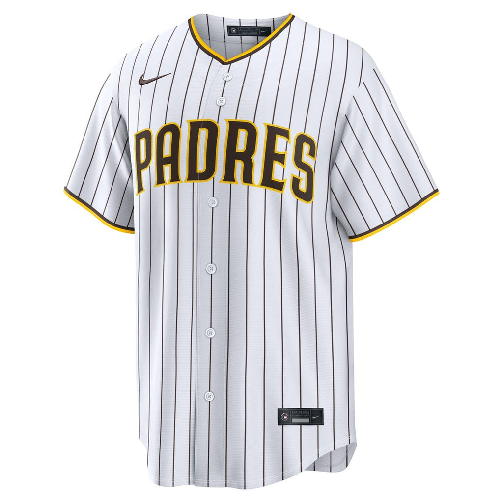 Xander Bogaerts San Diego Padres Nike Home Replica Jersey - White Official MLB Team Apparel Baseball Fan Gear