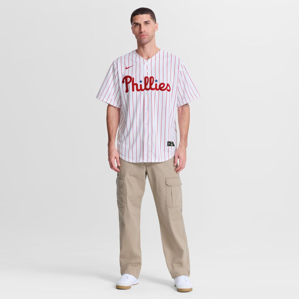 Bryce Harper Philadelphia Phillies Nike Home Replica Jersey - White Official MLB Team Apparel Baseball Fan Gear