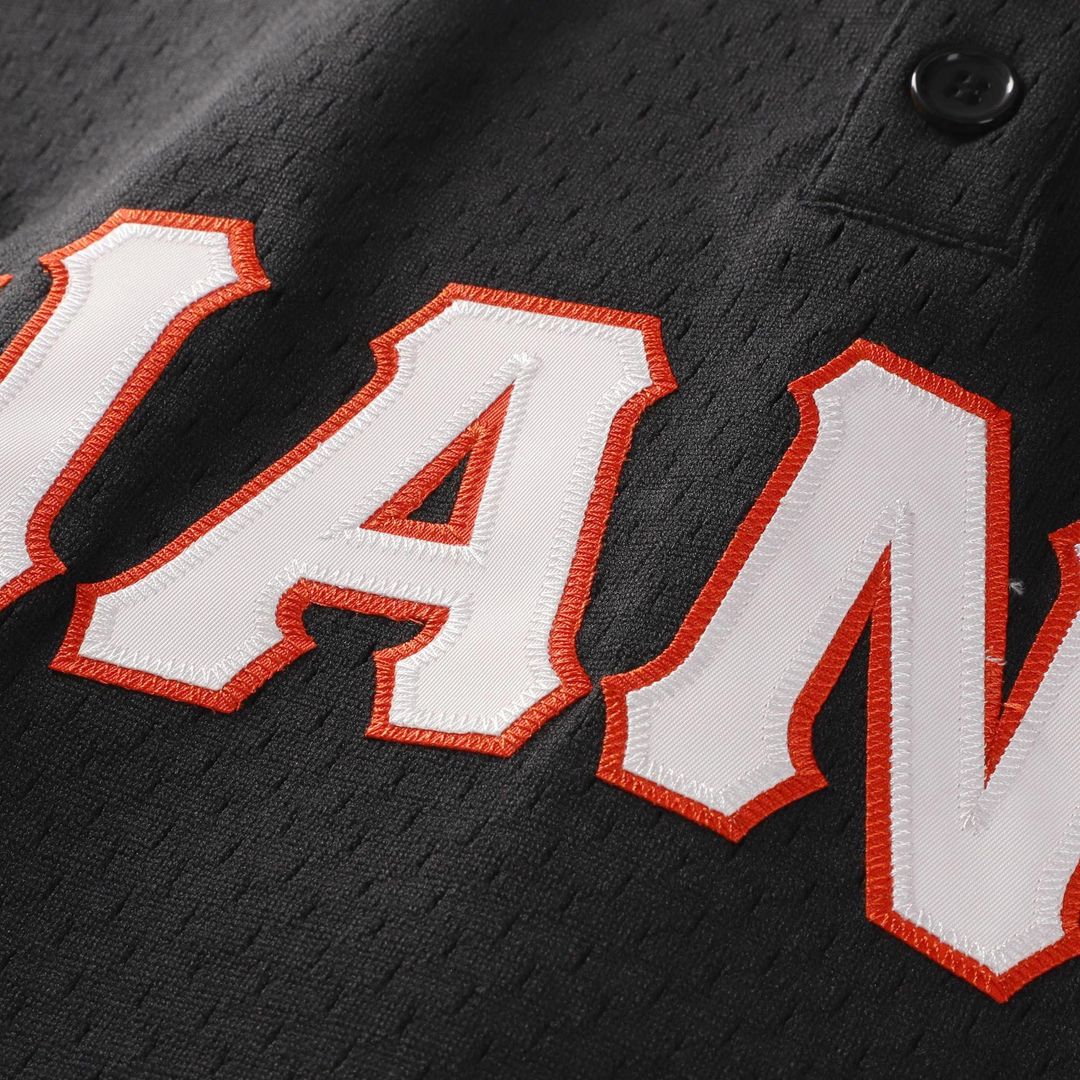 Matt Williams San Francisco Giants Mitchell & Ness Authentic Batting Practice Jersey - Black Official MLB Team Apparel Baseball Fan Gear