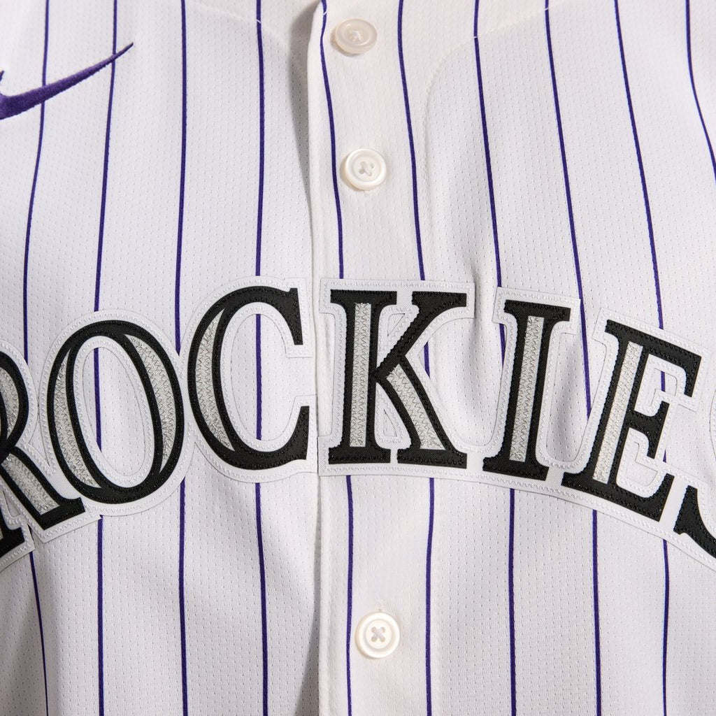 Colorado Rockies Nike Home Limited Jersey - White Official MLB Team Apparel Baseball Fan Gear