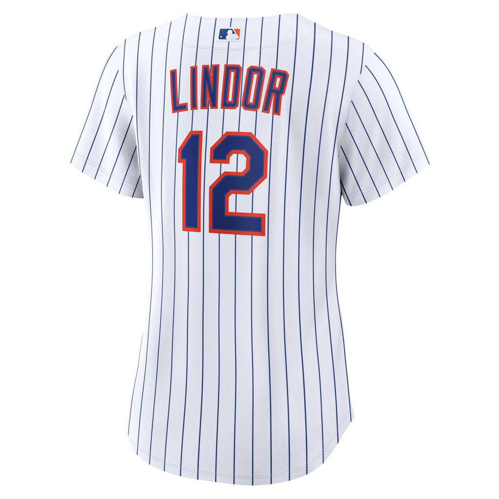 Francisco Lindor New York Mets Nike Women's Alternate Replica Jersey - Black Official MLB Team Apparel Baseball Fan Gear