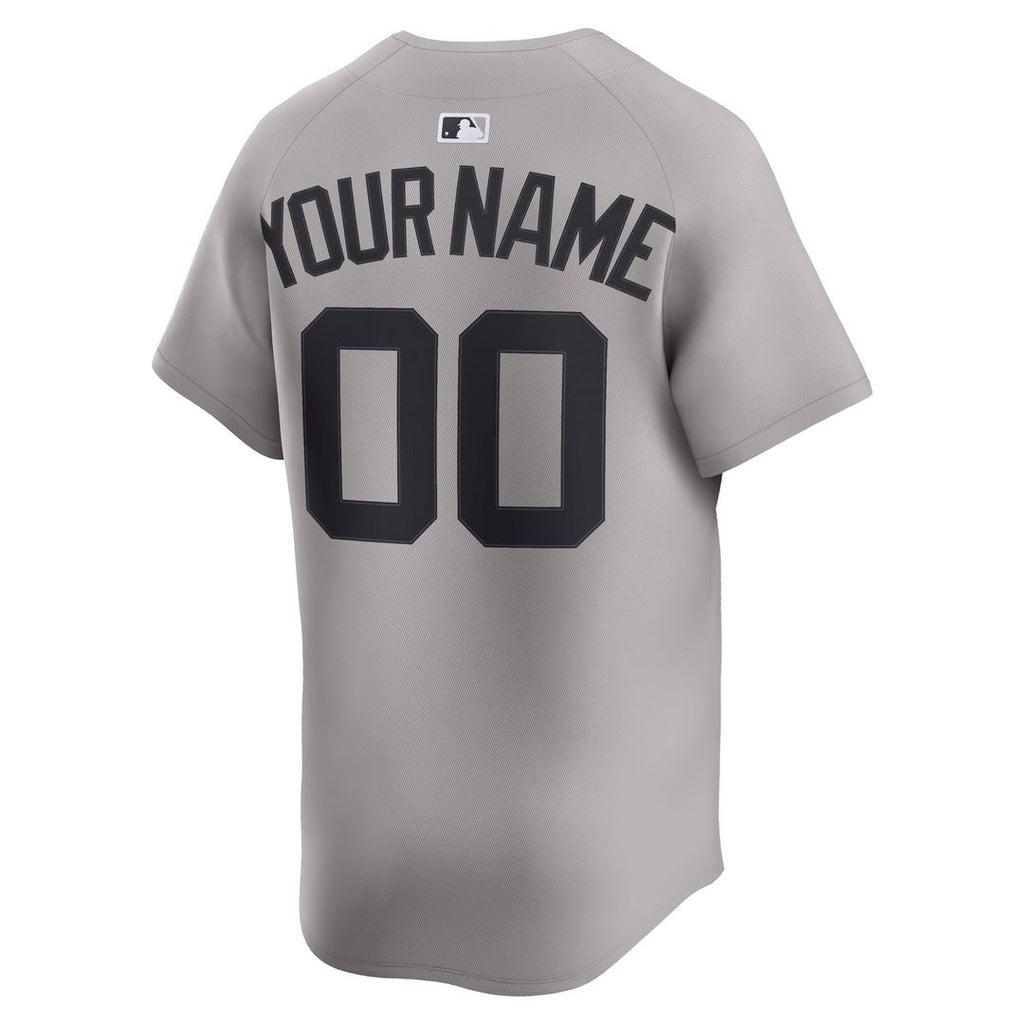 New York Yankees Nike Home Limited Custom Jersey - White Official MLB Team Apparel Baseball Fan Gear