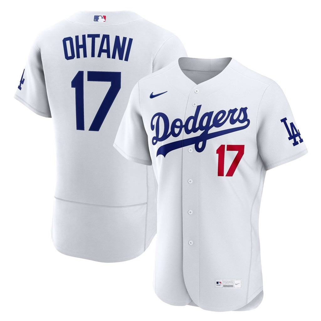 Shohei Ohtani Los Angeles Dodgers Nike Home Authentic Jersey - White Official MLB Team Apparel Baseball Fan Gear