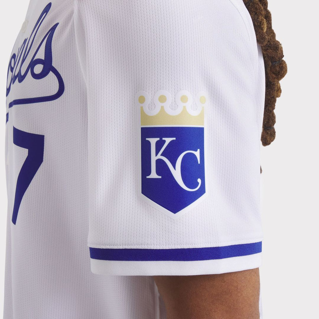 Bobby Witt Jr. Kansas City Royals Nike Home Limited Player Jersey - White Official MLB Team Apparel Baseball Fan Gear