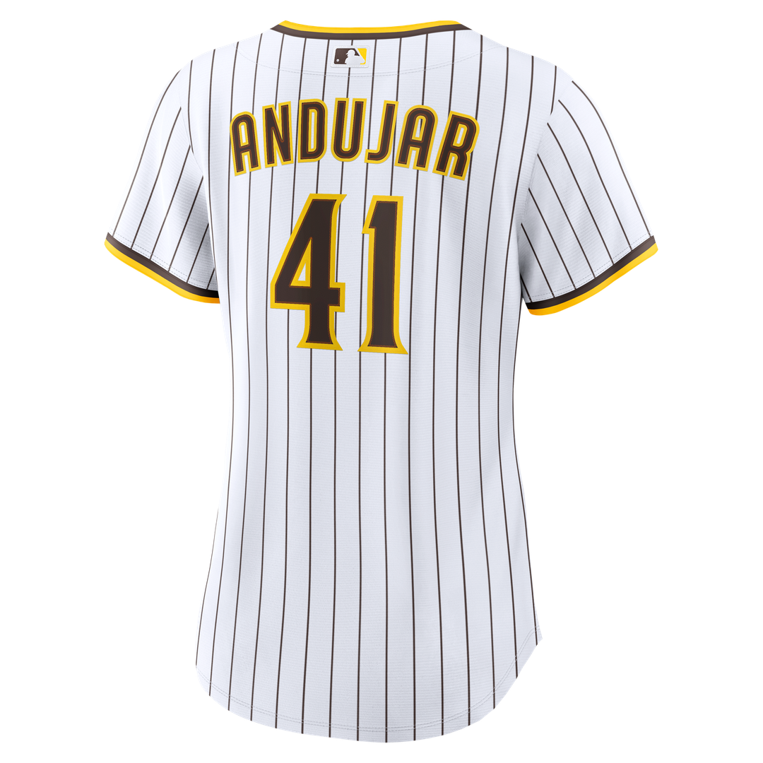 Miguel Andujar San Diego Padres Nike Women's Home Replica Jersey - White Official MLB Team Apparel Baseball Fan Gear