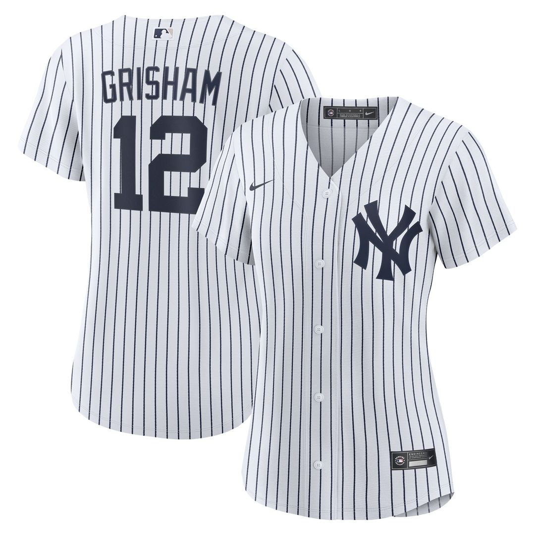 Trent Grisham New York Yankees Nike Women's Home Replica Jersey - White Official MLB Team Apparel Baseball Fan Gear