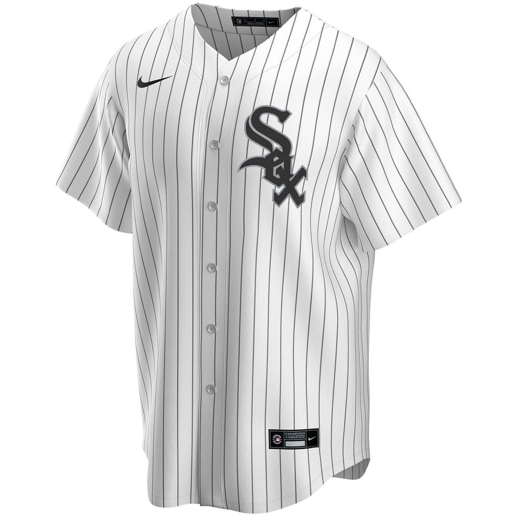 Chicago White Sox Nike Home Replica Custom Jersey - White Official MLB Team Apparel Baseball Fan Gear
