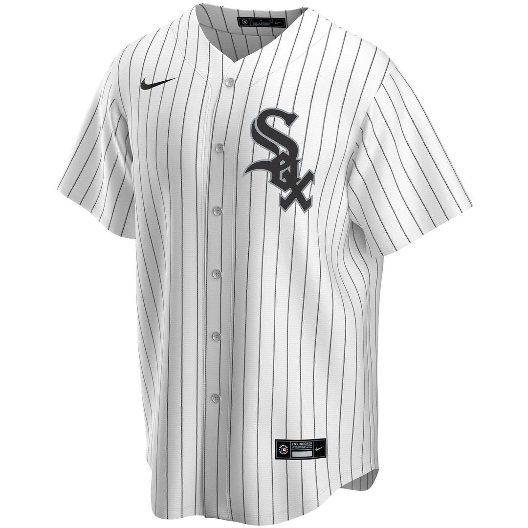 Chicago White Sox Nike Home Replica Custom Jersey - White Official MLB Team Apparel Baseball Fan Gear