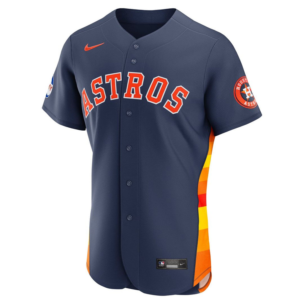 Houston Astros Nike Alternate 2 Authentic Jersey - Navy Official MLB Team Apparel Baseball Fan Gear