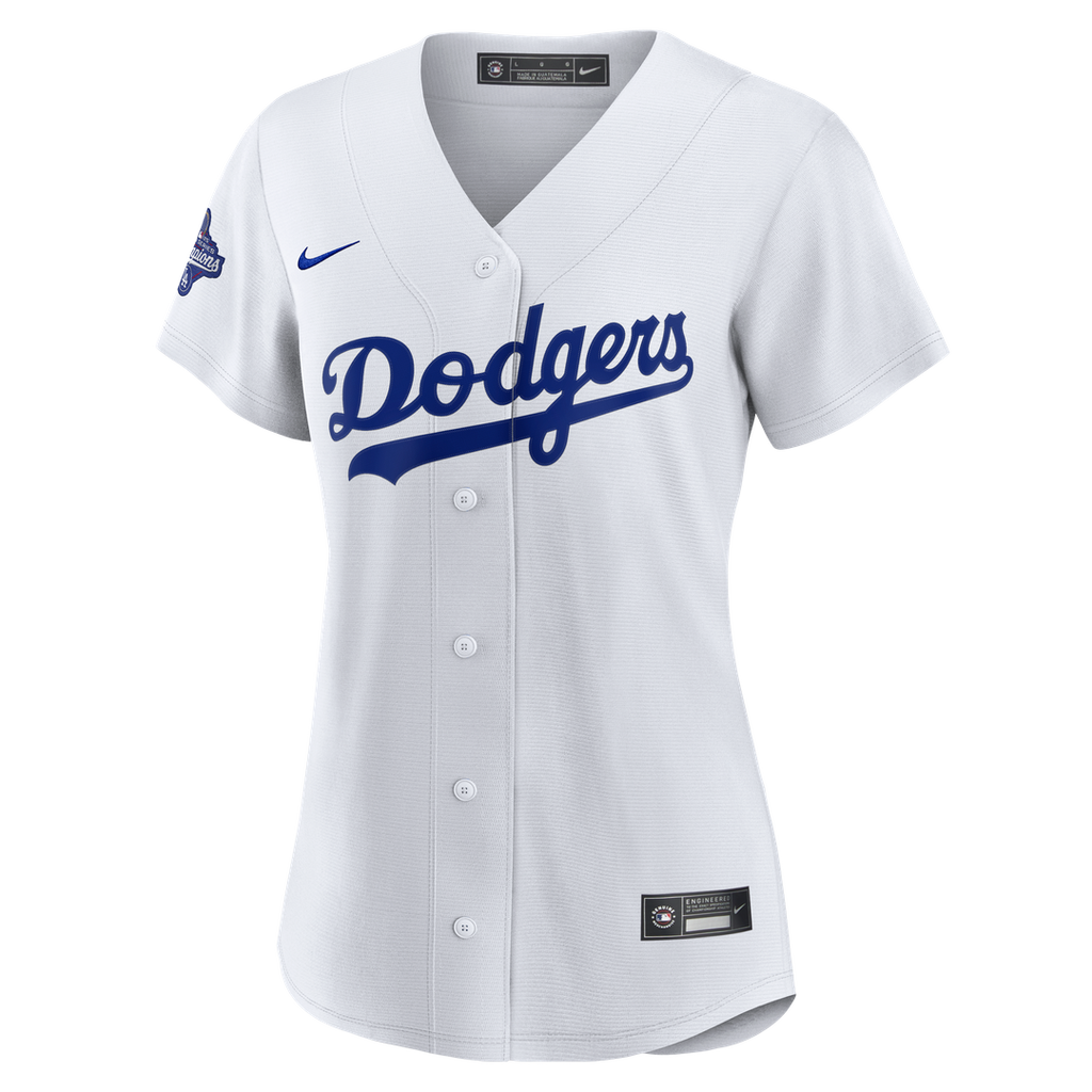 Yoshinobu Yamamoto Los Angeles Dodgers Nike Women's 2025 World Series Champions Home Replica Jersey - White Official MLB Team Apparel Baseball Fan Gea
