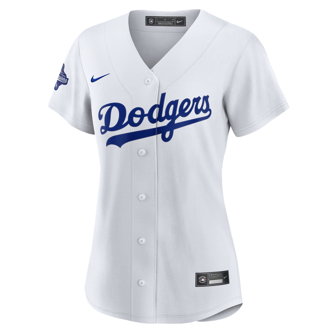 Yoshinobu Yamamoto Los Angeles Dodgers Nike Women's 2025 World Series Champions Home Replica Jersey - White Official MLB Team Apparel Baseball Fan Gea