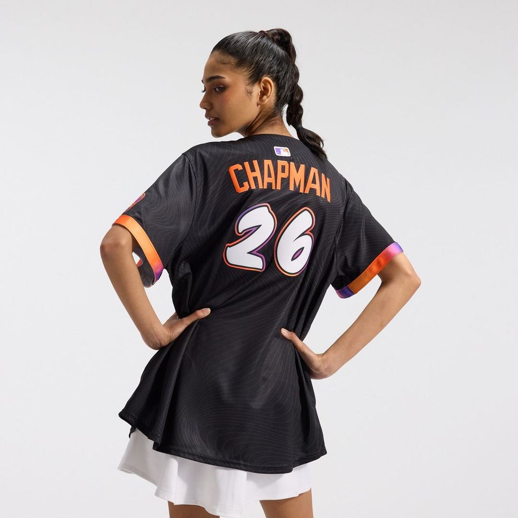 Matt Chapman San Francisco Giants Nike Women's 2025 City Connect Limited Jersey - Anthracite Official MLB Team Apparel Baseball Fan Gear