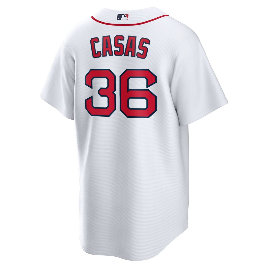 Triston Casas Boston Red Sox Nike Home Replica Jersey - White Official MLB Team Apparel Baseball Fan Gear