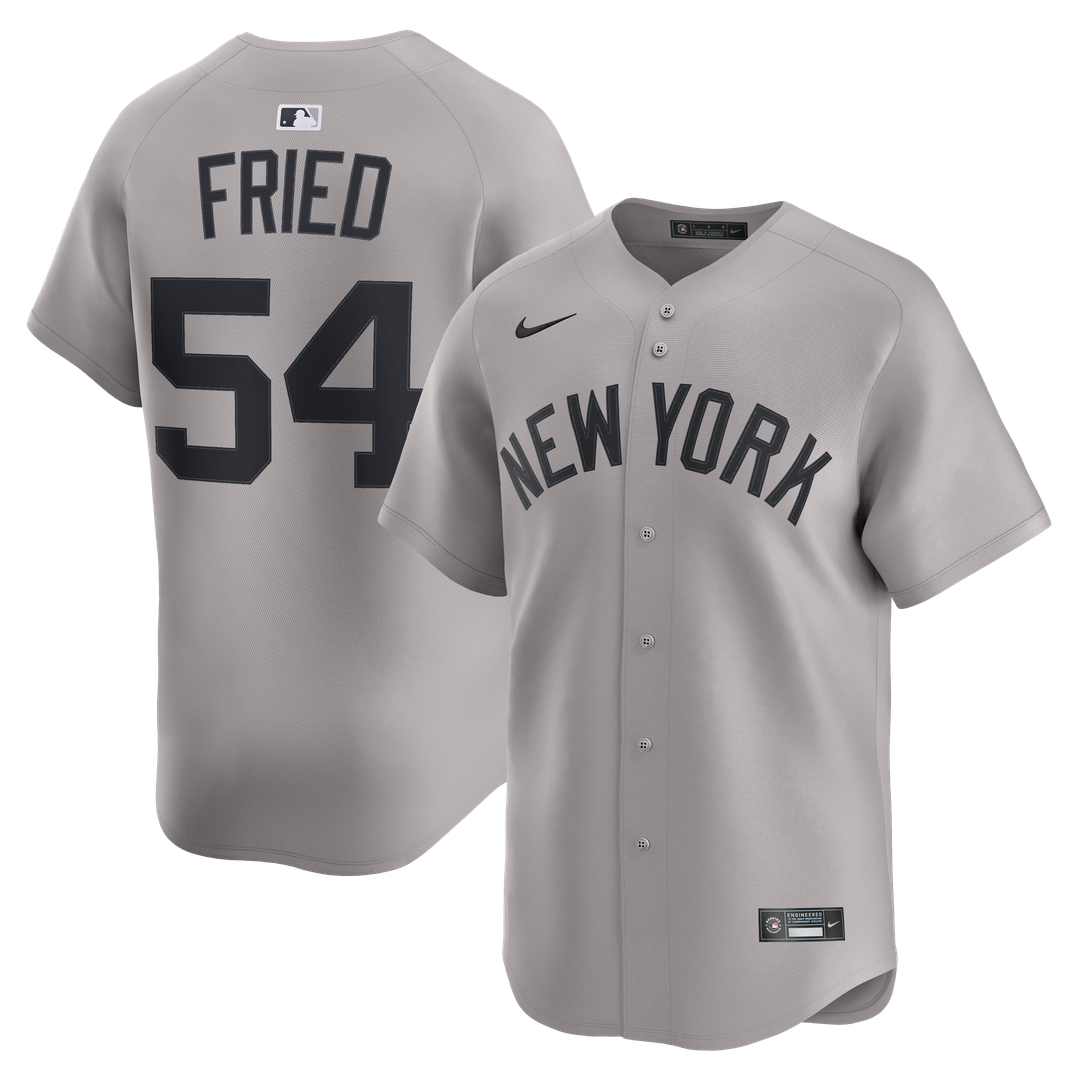 Max Fried New York Yankees Nike Home Limited Player Jersey - White Official MLB Team Apparel Baseball Fan Gear