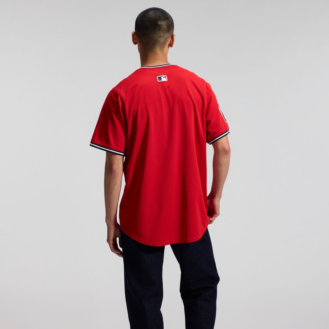 Cleveland Guardians Nike Alternate Limited Jersey - Red Official MLB Team Apparel Baseball Fan Gear