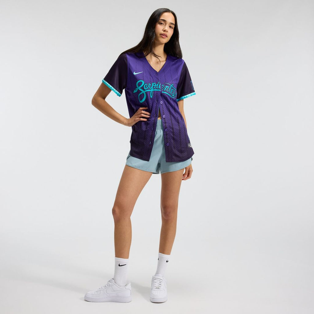 Corbin Carroll Arizona Diamondbacks Nike Women's 2025 City Connect Limited Player Jersey - Purple Official MLB Team Apparel Baseball Fan Gear
