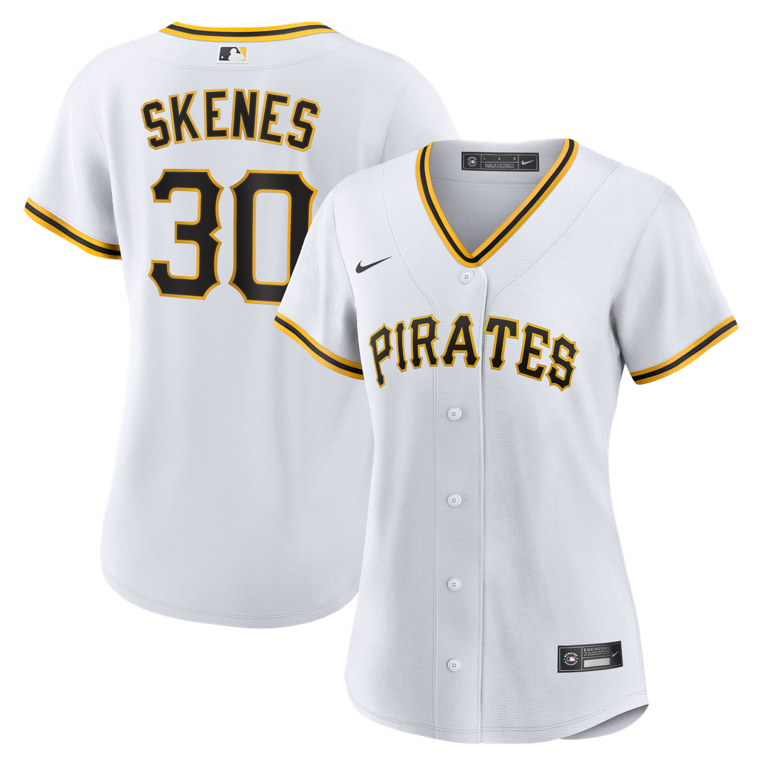Paul Skenes Pittsburgh Pirates Nike Women's Home Replica Player Jersey - White Official MLB Team Apparel Baseball Fan Gear