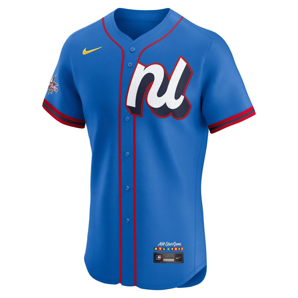 National League Nike 2025 All-Star Edition Elite Jersey - Blue Official MLB Team Apparel Baseball Fan Gear