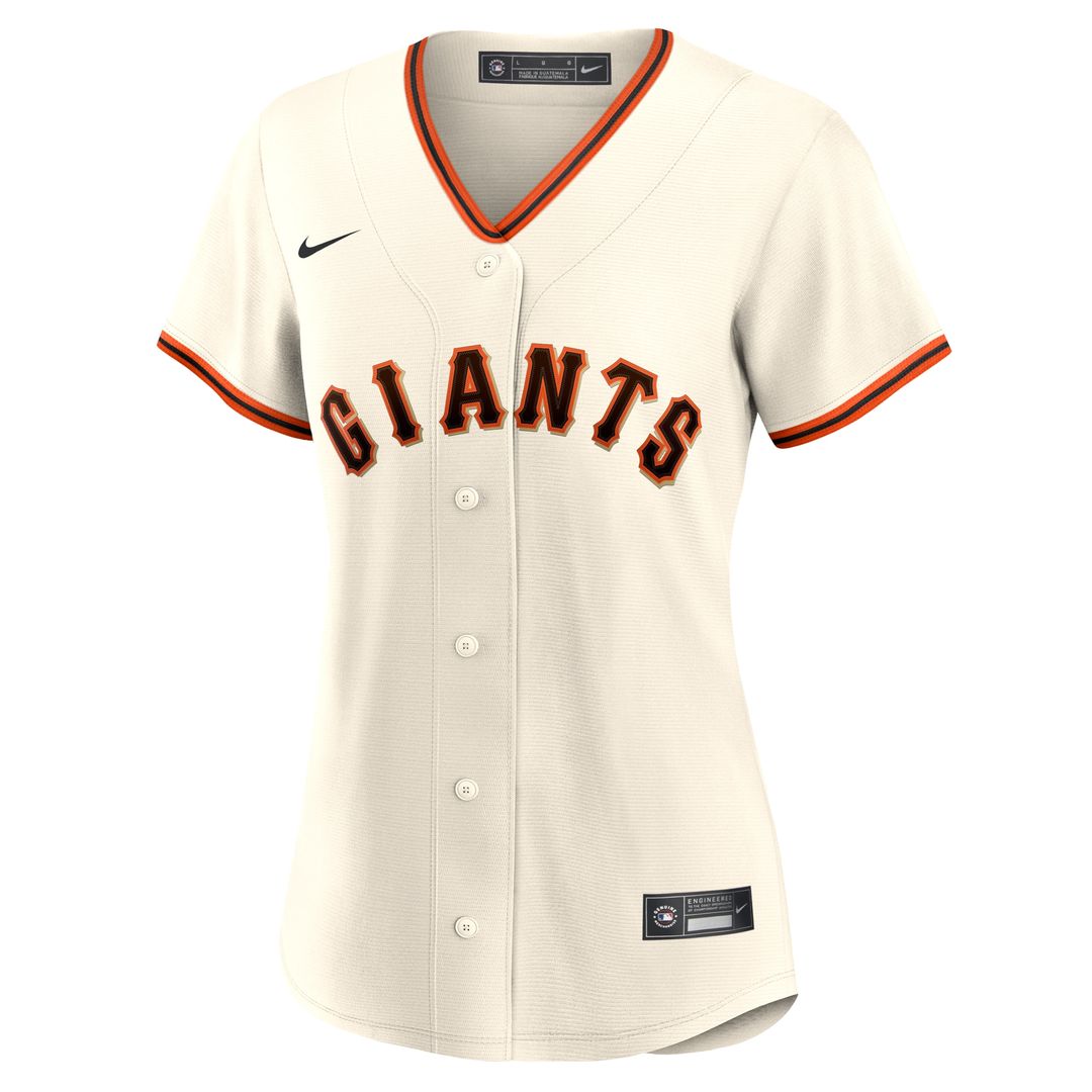 Willy Adames San Francisco Giants Nike Women's Home Replica Jersey - Cream Official MLB Team Apparel Baseball Fan Gear