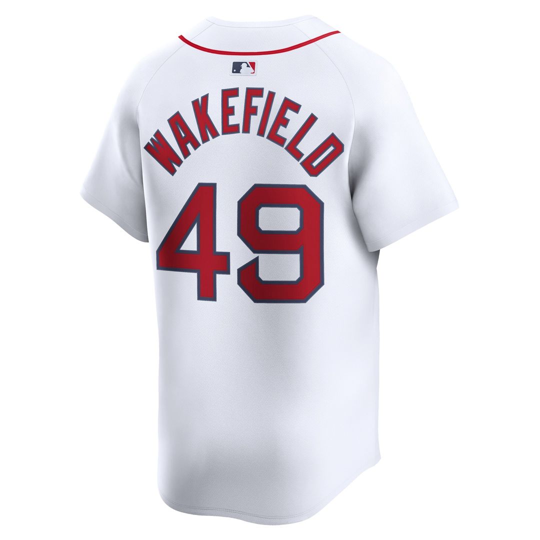 Tim Wakefield Boston Red Sox Nike Home Limited Player Jersey - White Official MLB Team Apparel Baseball Fan Gear
