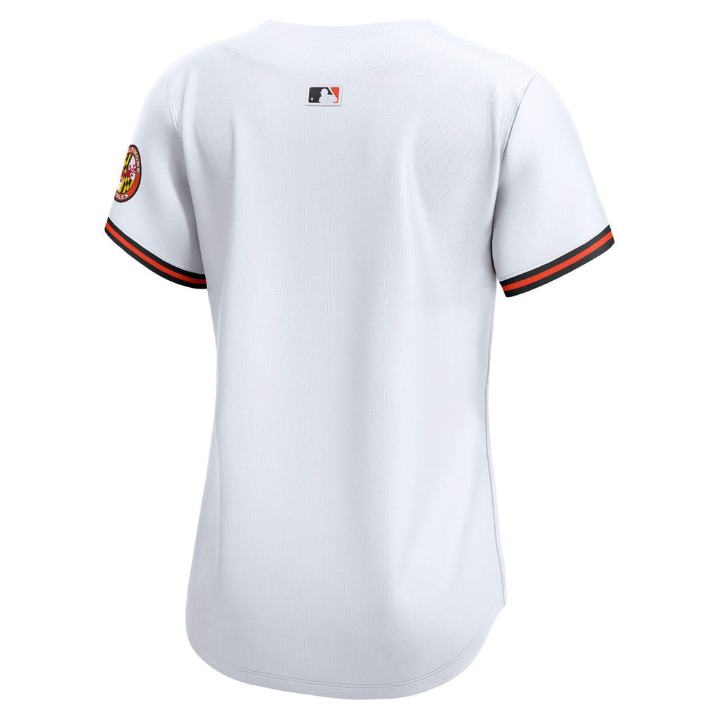 Baltimore Orioles Nike Women's Home Limited Jersey - White Official MLB Team Apparel Baseball Fan Gear
