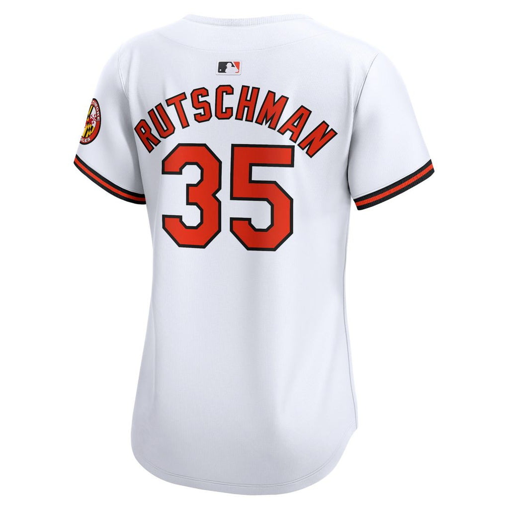 Adley Rutschman Baltimore Orioles Nike Women's Home Limited Player Jersey - White Official MLB Team Apparel Baseball Fan Gear