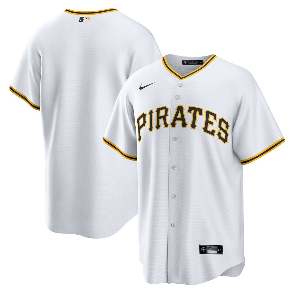 Pittsburgh Pirates Nike Home Replica Team Jersey - White Official MLB Team Apparel Baseball Fan Gear