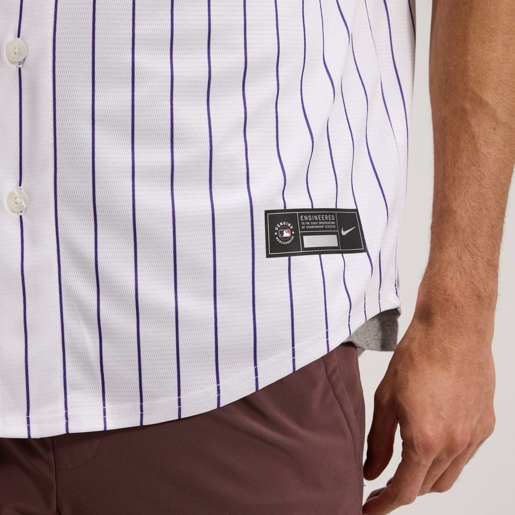 Colorado Rockies Nike Alternate Replica Team Jersey - Purple Official MLB Team Apparel Baseball Fan Gear