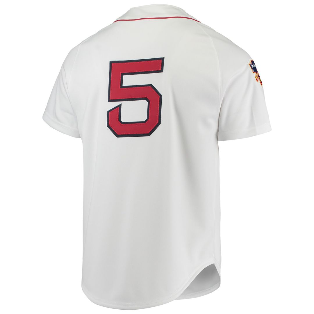 Nomar Garciaparra Boston Red Sox Mitchell & Ness 1997 Cooperstown Collection Authentic Jersey - White Official MLB Team Apparel Baseball Fan Gear