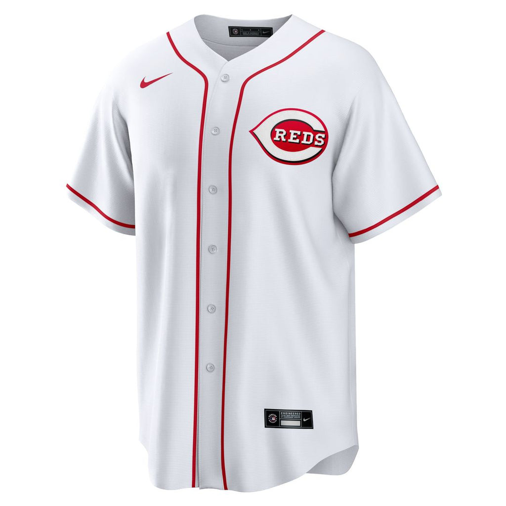 Cincinnati Reds Nike Home Blank Replica Jersey - White Official MLB Team Apparel Baseball Fan Gear