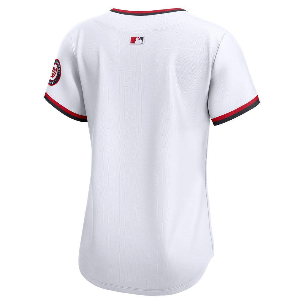 Washington Nationals Nike Women's Home Limited Jersey - White Official MLB Team Apparel Baseball Fan Gear